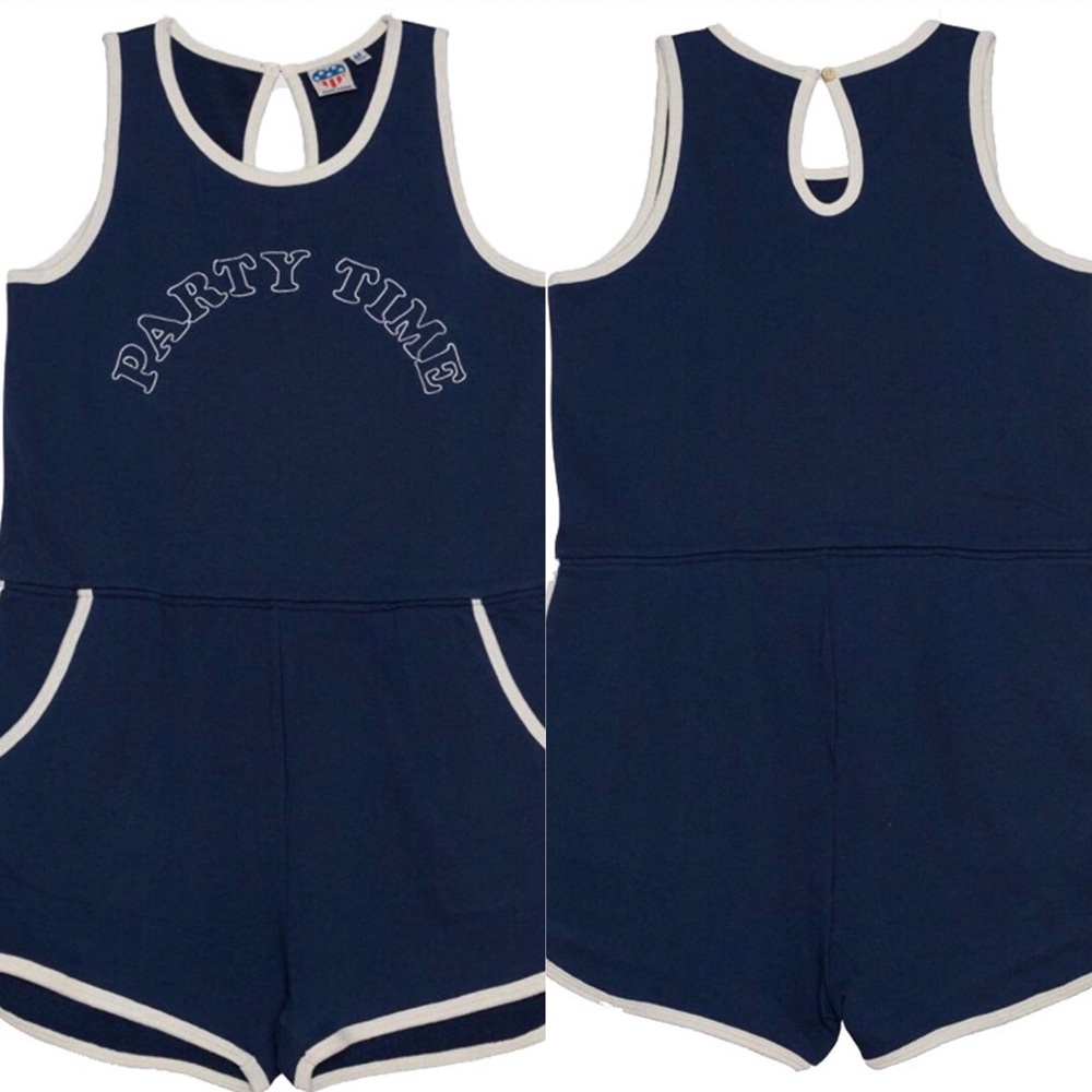 Junk Food Party Time Romper